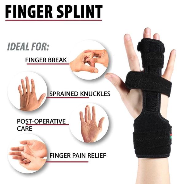wrist support 1pcs thumb finger splint corrector guard for treat stiffness pain immobilizer, Black;red
wrist support 1pcs thumb finger splint corrector guard for treat stiffness pain immobilizer, Black;red