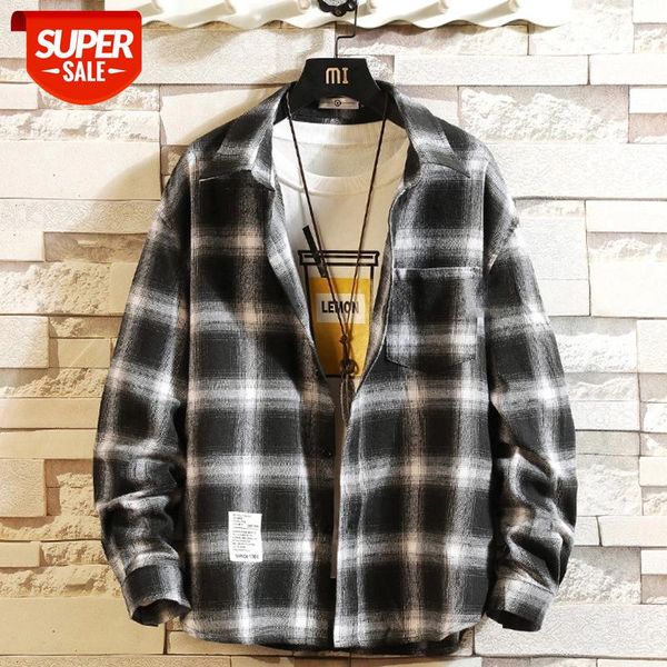 casual brand plaid men's shirts long sleeves 2020 new spring autumn plus oversize -5xl #b22y, White;black
casual brand plaid men's shirts long sleeves 2020 new spring autumn plus oversize -5xl #b22y, White;black