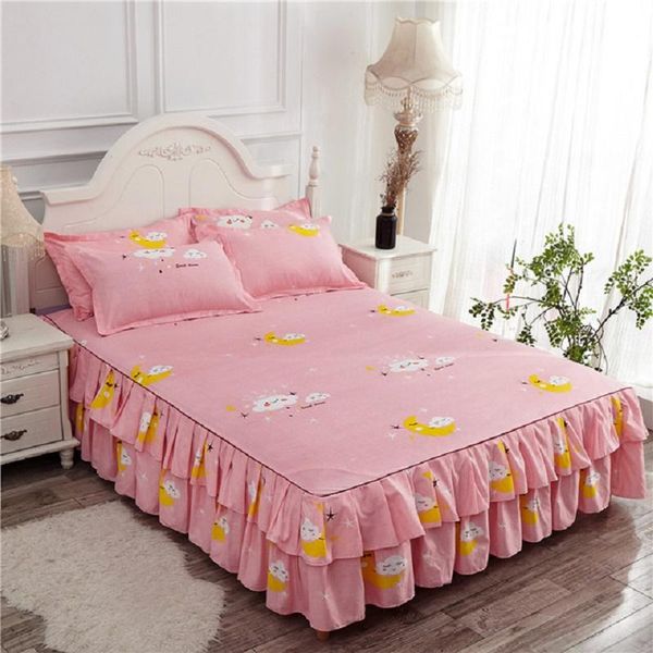 sheets & sets 3 pcs sheet cotton 180x200cm bed set with cover skirt bedspread home thickened frosted queen size
sheets & sets 3 pcs sheet cotton 180x200cm bed set with cover skirt bedspread home thickened frosted queen size