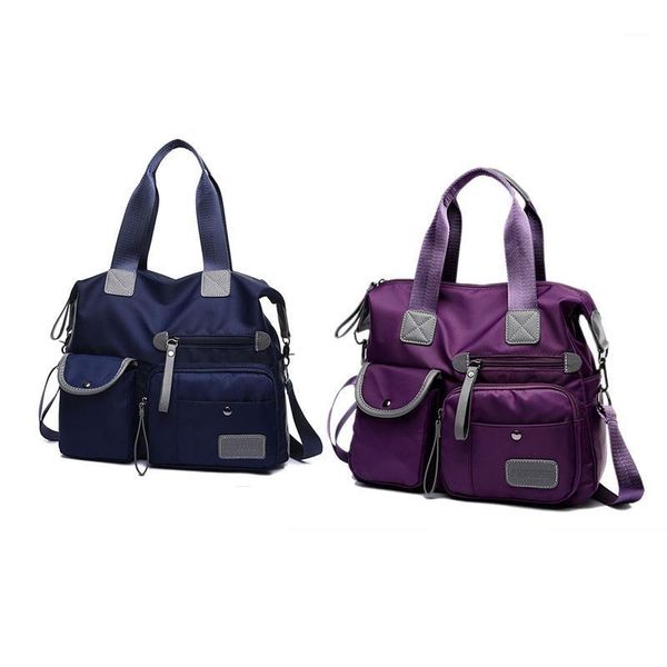 evening bags 2pcs ladies fashion waterproof oxford tote bag casual nylon shoulder mummy large capacity canvas - blue & purple1
evening bags 2pcs ladies fashion waterproof oxford tote bag casual nylon shoulder mummy large capacity canvas - blue & purple1
