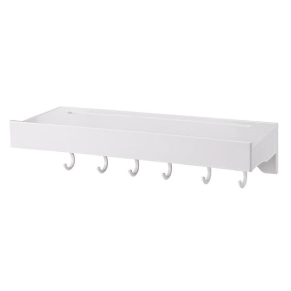 towel racks 1pc kitchen bathroom wall-mounted storage rack shelf organizer