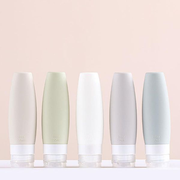 storage bottles & jars 60/90ml portable silicone refillable bottle empty travel packing press for lotion shampoo cosmetic squeeze container
storage bottles & jars 60/90ml portable silicone refillable bottle empty travel packing press for lotion shampoo cosmetic squeeze container