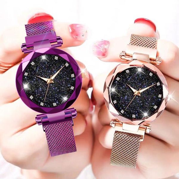 wristwatches women ladies watches starry sky bracelet magnetic stainless woman watch minimalist relogio feminino, Slivery;brown
wristwatches women ladies watches starry sky bracelet magnetic stainless woman watch minimalist relogio feminino, Slivery;brown