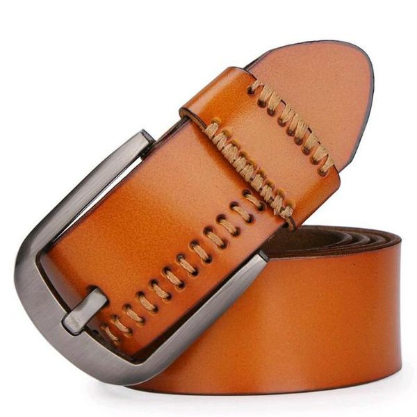 belts retro cow skin genuine leather men women fashion pin buckle decorative solid waistband for denim jeans waist straps, Black;brown
belts retro cow skin genuine leather men women fashion pin buckle decorative solid waistband for denim jeans waist straps, Black;brown