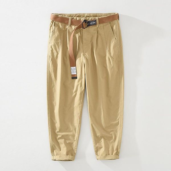 men's pants 2607 spring men cargo khaki pure cotton casual loose straight mid waist zipper trousers tooling youth slacks, Black
men's pants 2607 spring men cargo khaki pure cotton casual loose straight mid waist zipper trousers tooling youth slacks, Black