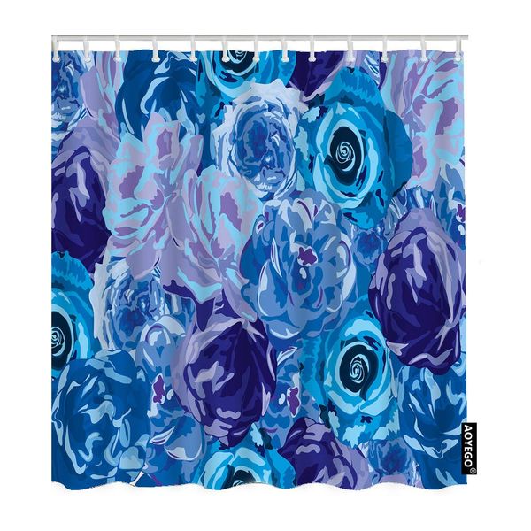 floral shower curtains elegant watercolor flower blue roses for wedding valentine's day bathroom shower curtain home bathtubs
floral shower curtains elegant watercolor flower blue roses for wedding valentine's day bathroom shower curtain home bathtubs