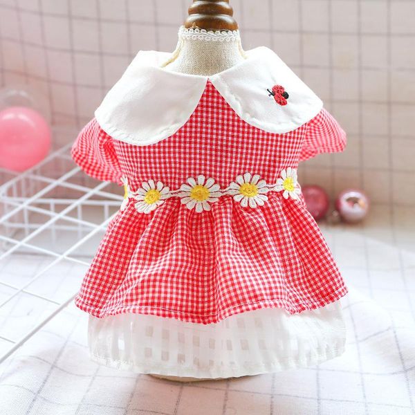 dog apparel spring summer dress cat pet clothes for dogs skirt cute plaid chihuahua yorkshire clothing costume
dog apparel spring summer dress cat pet clothes for dogs skirt cute plaid chihuahua yorkshire clothing costume