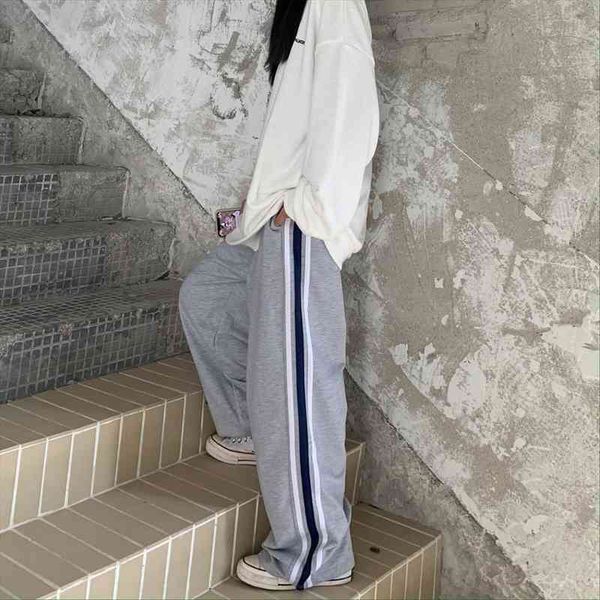 womens pants summer striped pattern elastic high waist trousers for female loose casual women sweatpants korean fashion, Black;white
womens pants summer striped pattern elastic high waist trousers for female loose casual women sweatpants korean fashion, Black;white
