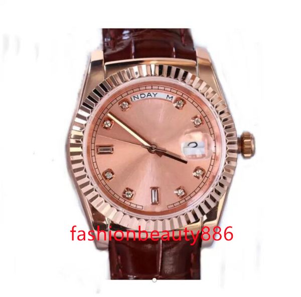 men's watch is equipped with 2836 automatic mechanical movement 904l steel shell. sapphire glass belt discount 40mm, Slivery;brown
men's watch is equipped with 2836 automatic mechanical movement 904l steel shell. sapphire glass belt discount 40mm, Slivery;brown
