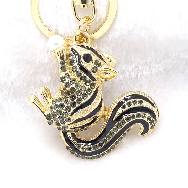 Fashion Keychain Souvenir Supermarket Gift Wholesale Cute Little Squirrel Keychain Bag Pendant Car Key Jewelry Rhinestone Craft
Fashion Keychain Souvenir Supermarket Gift Wholesale Cute Little Squirrel Keychain Bag Pendant Car Key Jewelry Rhinestone Craft