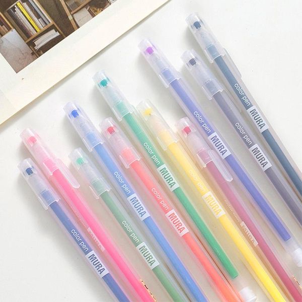 0.5mm candy color gel ink pens colorful pen students journal drawing writing supplies school stationery cute
0.5mm candy color gel ink pens colorful pen students journal drawing writing supplies school stationery cute