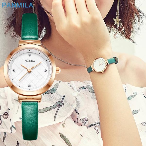 wristwatches panmila women's watches jade green quartz leather strap men watch analog ladies dress wrist clock relogio, Slivery;brown
wristwatches panmila women's watches jade green quartz leather strap men watch analog ladies dress wrist clock relogio, Slivery;brown