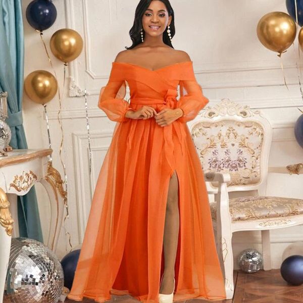 casual dresses off shoulder patchwork sleeves slit mesh see through long maxi dress with belt loose night club evening party, Black;gray
casual dresses off shoulder patchwork sleeves slit mesh see through long maxi dress with belt loose night club evening party, Black;gray