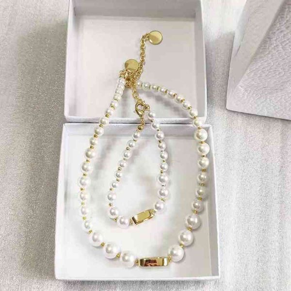 letter design necklace for woman bracelet new pearl alphabet fashion chain wild personality jewelry supply, Silver
letter design necklace for woman bracelet new pearl alphabet fashion chain wild personality jewelry supply, Silver