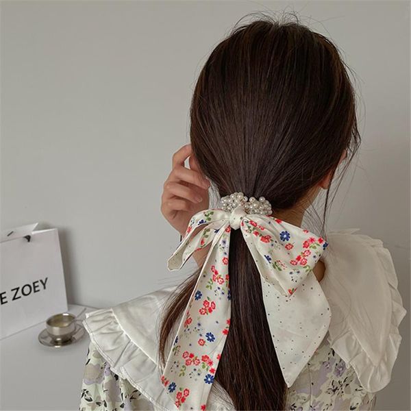 hair clips & barrettes summer spring sweet colorful imitation pearls flower bow long silk scarf romantic floral plant ribbon rope for women, Golden;silver
hair clips & barrettes summer spring sweet colorful imitation pearls flower bow long silk scarf romantic floral plant ribbon rope for women, Golden;silver