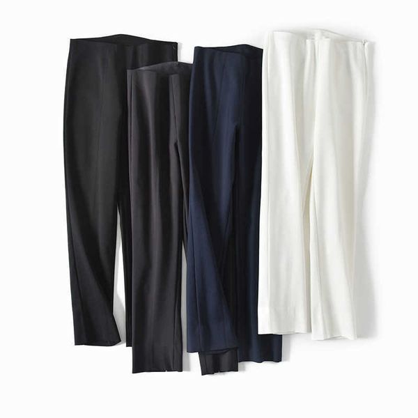 women's pants & capris pants pencil zipper high waist four colors ankle-length tro waql, Black;white
women's pants & capris pants pencil zipper high waist four colors ankle-length tro waql, Black;white