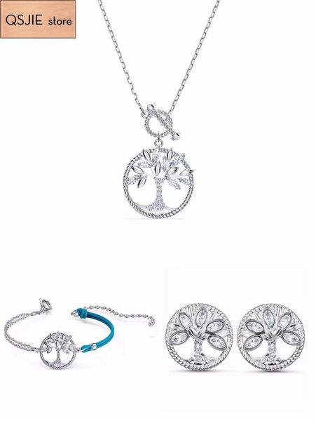 chains swa tree of life three piece necklace charming fashion jewelry, Silver
chains swa tree of life three piece necklace charming fashion jewelry, Silver