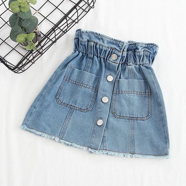 baby girls denim skirts korean-style toddler kids single breasted bud skirt fashion girl jeans clothes 2-8 years, Blue
baby girls denim skirts korean-style toddler kids single breasted bud skirt fashion girl jeans clothes 2-8 years, Blue