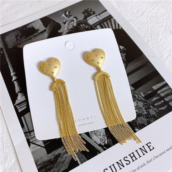 dangle & chandelier baroque earring gold color heart rhinestone inlaid long tassel vintage luxury fashion for women, Silver
dangle & chandelier baroque earring gold color heart rhinestone inlaid long tassel vintage luxury fashion for women, Silver