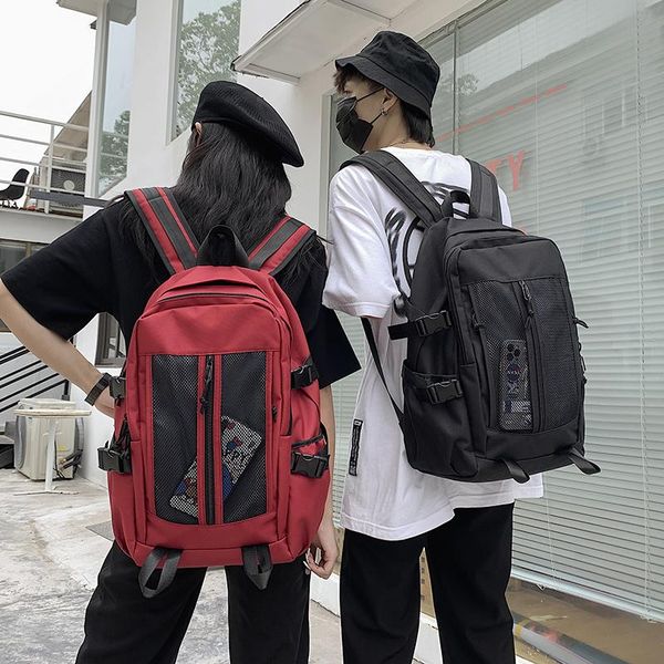 backpack high-profile schoolbag tooling style trendy brand computer bag female japanese campus high school student, large capacity
backpack high-profile schoolbag tooling style trendy brand computer bag female japanese campus high school student, large capacity
