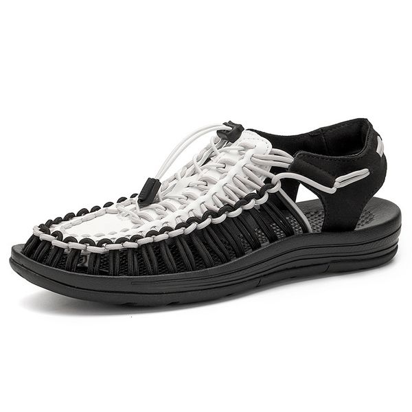 sandals summer fashion men casual shoes designer knitted lace-up leather beach sandals 9 colors large size 38-46 iymw, Black
sandals summer fashion men casual shoes designer knitted lace-up leather beach sandals 9 colors large size 38-46 iymw, Black