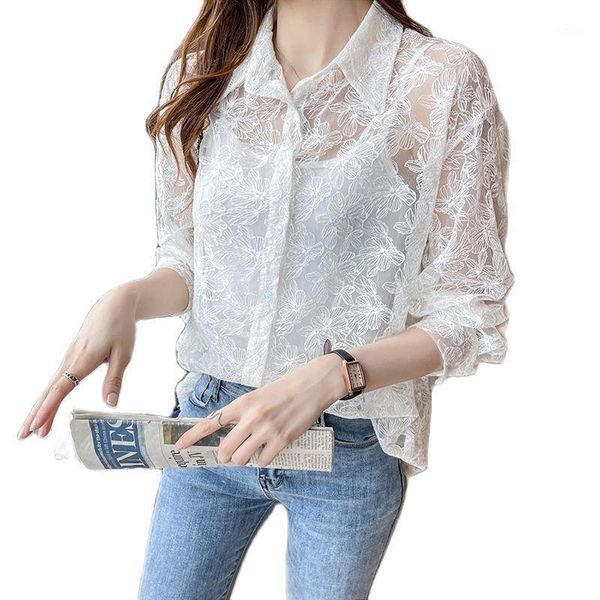 women's blouses & shirts 2021 summer design embroidered plus size loose hollow long sleeve white thin shirt blouse women
women's blouses & shirts 2021 summer design embroidered plus size loose hollow long sleeve white thin shirt blouse women