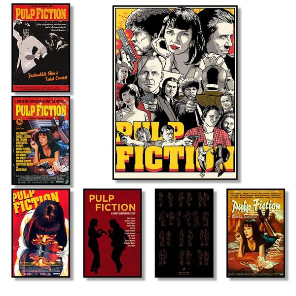 paintings pulp fiction classic movie picture quentin tarantino vintage cuadros art canvas painting decoration poster wall home room decor
paintings pulp fiction classic movie picture quentin tarantino vintage cuadros art canvas painting decoration poster wall home room decor