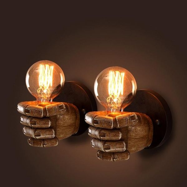 european style retro fist resin loft industrial sushi bar restaurant cafe decoration antique decorative wall lamp lamps
european style retro fist resin loft industrial sushi bar restaurant cafe decoration antique decorative wall lamp lamps
