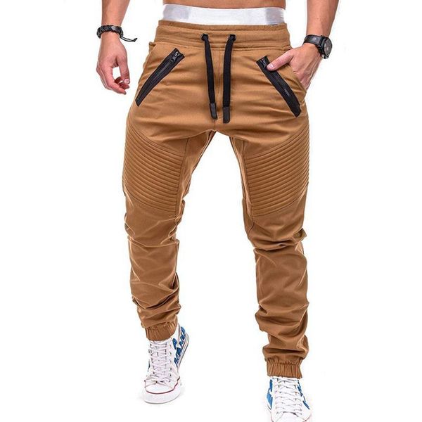 men's pants autumn hip hop harem men fashion casual joggers streetwear solid multi-pocket trousers tracksuit cargo sweatpants, Black
men's pants autumn hip hop harem men fashion casual joggers streetwear solid multi-pocket trousers tracksuit cargo sweatpants, Black