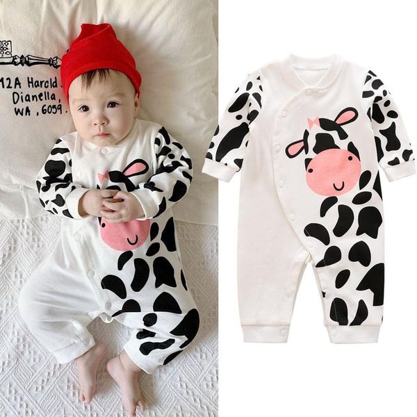 0-24months born baby rompers long sleeve girls 2021 autumn dairy cow print boys jumpsuits clothing, Blue
0-24months born baby rompers long sleeve girls 2021 autumn dairy cow print boys jumpsuits clothing, Blue