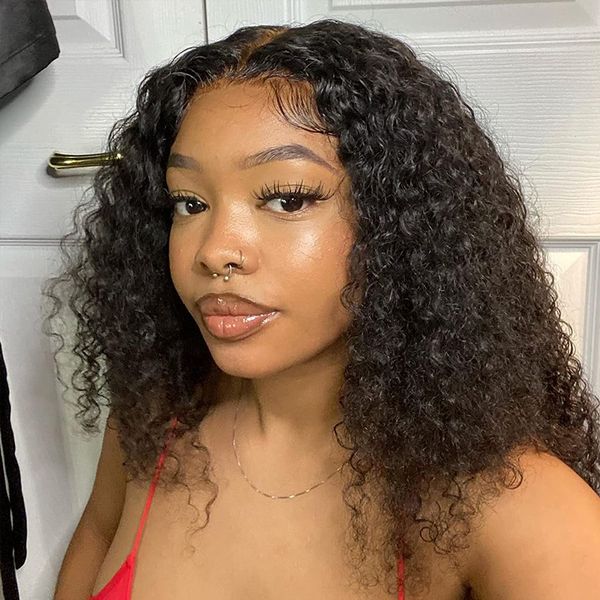 lx brand deep part kinky curly wigs heat resistant fiber light brown lace front wig pelucas de mujer synthetic wig for womenfactory direct, Black
lx brand deep part kinky curly wigs heat resistant fiber light brown lace front wig pelucas de mujer synthetic wig for womenfactory direct, Black