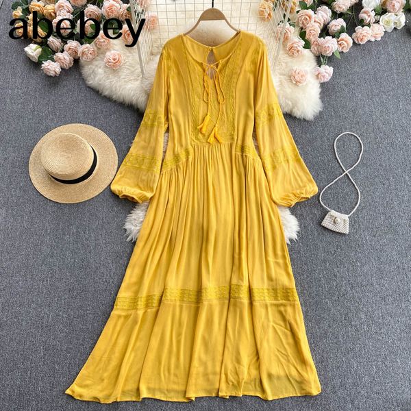 women design retro embroidery dress puff sleeve o neck a line es spring court wind streetwear long 210512, Black;gray
women design retro embroidery dress puff sleeve o neck a line es spring court wind streetwear long 210512, Black;gray