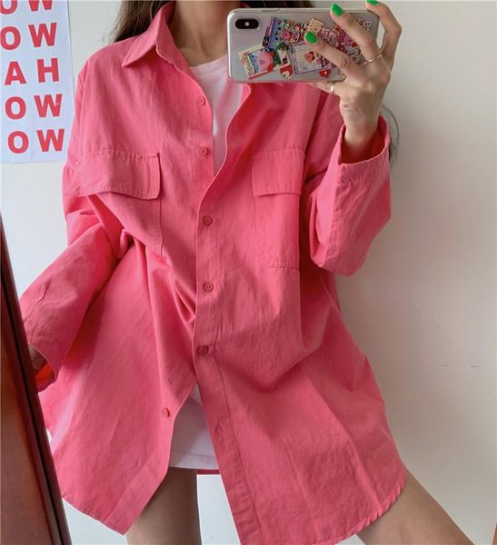 women's blouses & shirts womens and long sleeve autumn spring office ladies oversize blouse 2021 pink white shirt mujer
women's blouses & shirts womens and long sleeve autumn spring office ladies oversize blouse 2021 pink white shirt mujer
