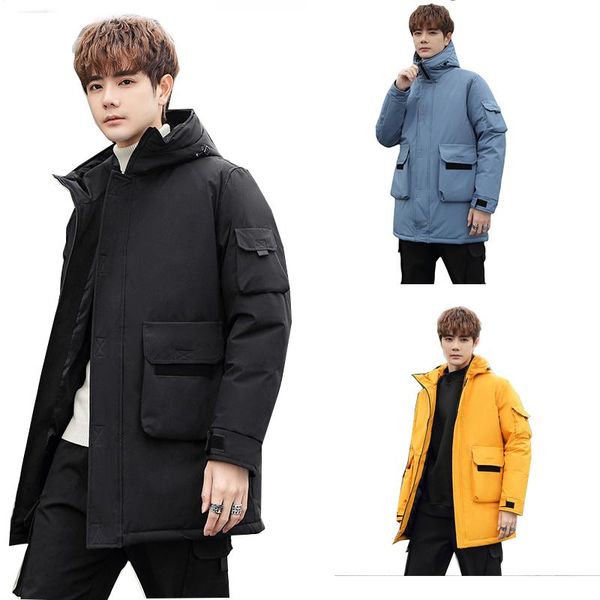 men's down & parkas men solid color hooded tooling jacket winter stand collar warm thick soft comfortable fashion coat plus size, Black
men's down & parkas men solid color hooded tooling jacket winter stand collar warm thick soft comfortable fashion coat plus size, Black