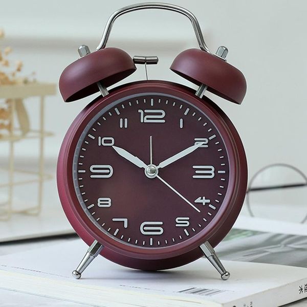 other clocks & accessories creative alarm clock vintage retro cute silent pointer playing bell loud with light bedside home decor
other clocks & accessories creative alarm clock vintage retro cute silent pointer playing bell loud with light bedside home decor