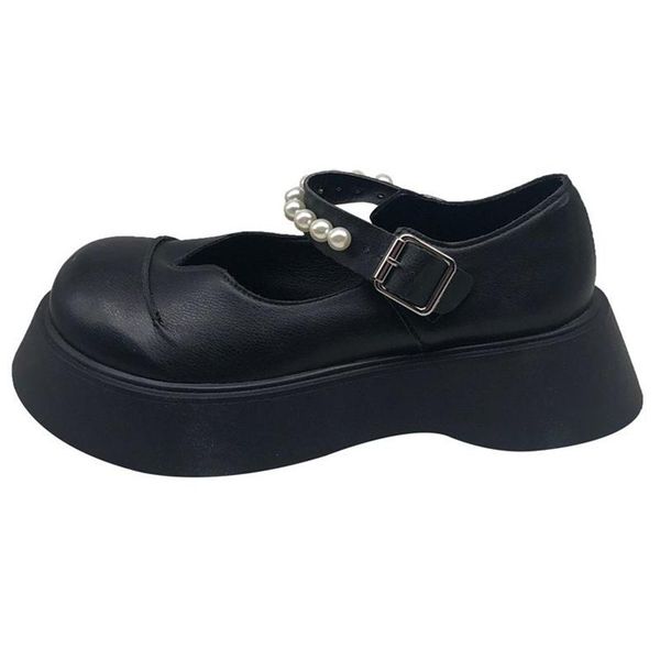 dress shoes japanese high heels round toe platform pumps women leather harakuju lolita jk student sweet girls mary jane, Black
dress shoes japanese high heels round toe platform pumps women leather harakuju lolita jk student sweet girls mary jane, Black