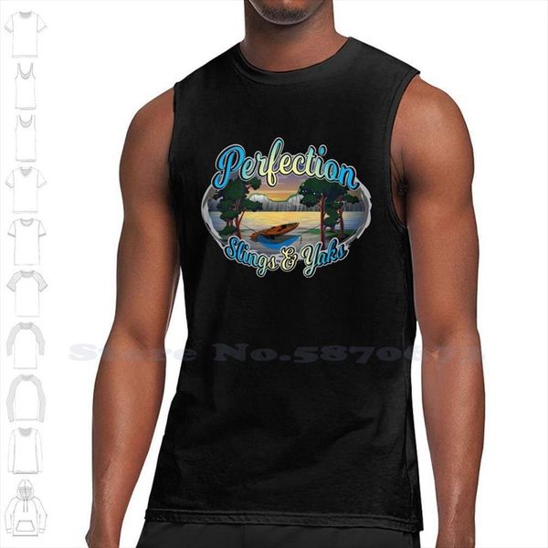 hammock camping perfection is slings and yaks design custom funny tank sleeveless vest river back, White;black
hammock camping perfection is slings and yaks design custom funny tank sleeveless vest river back, White;black