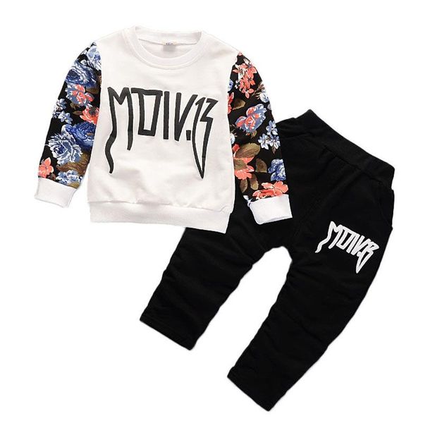 clothing sets born boys outfits toddler flower print clothes suit infant long sleeve + pants 2pcs baby girls cotton, White
clothing sets born boys outfits toddler flower print clothes suit infant long sleeve + pants 2pcs baby girls cotton, White