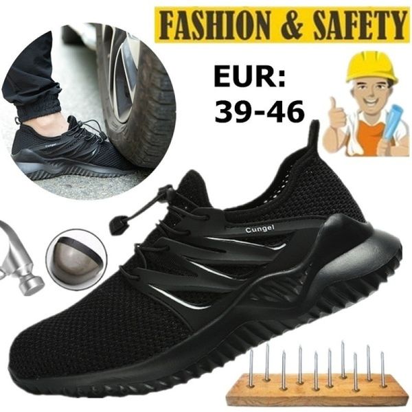men's fashion steel toe shoes kevlar fiber safety shoes breathable anti-smashing anti-piercing work shoes for men
men's fashion steel toe shoes kevlar fiber safety shoes breathable anti-smashing anti-piercing work shoes for men