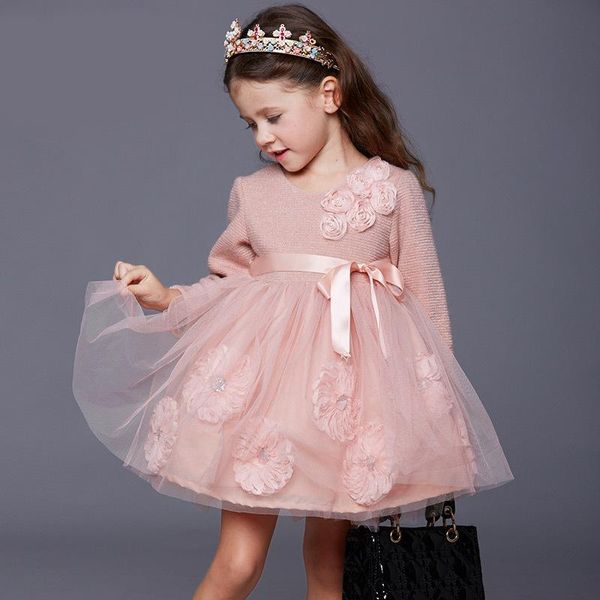 girl's dresses korean girls spring fall flower princess dress children's tutu kids clothes 3-8 years, Red;yellow
girl's dresses korean girls spring fall flower princess dress children's tutu kids clothes 3-8 years, Red;yellow