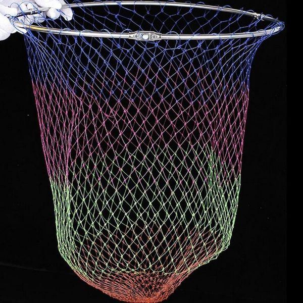 pcs nylon fishing net rhombus mesh hole collapsible tools portable lightweight practical accessories 
pcs nylon fishing net rhombus mesh hole collapsible tools portable lightweight practical accessories
