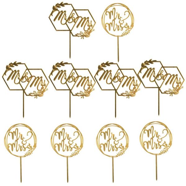 greeting cards 10 pcs 1 set round cake picks lovely decors mr&mrs inserts (golden)
greeting cards 10 pcs 1 set round cake picks lovely decors mr&mrs inserts (golden)