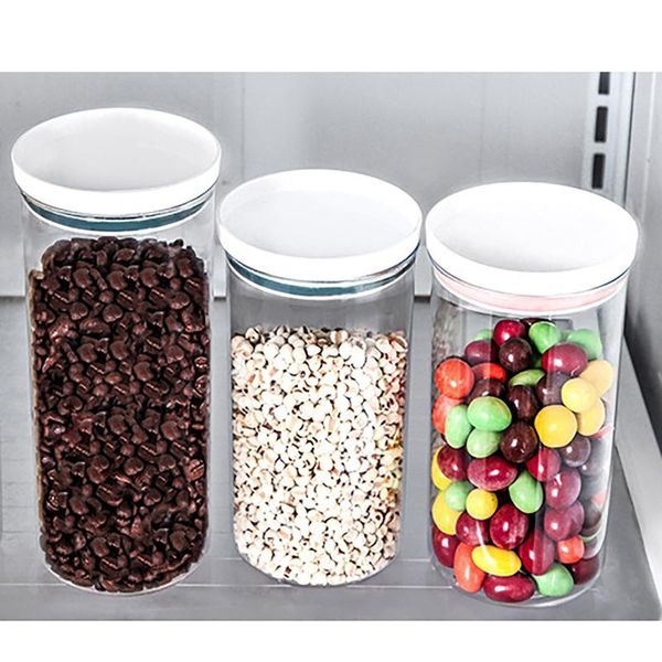 sundries storage jar snack buckets sealed moisture-proof containers home organizer box bottles & jars
sundries storage jar snack buckets sealed moisture-proof containers home organizer box bottles & jars
