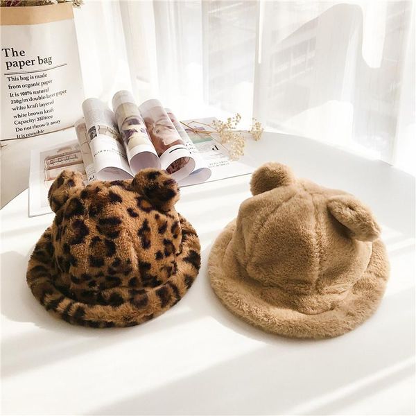 caps & hats plush baby bucket hat fashion leopard panama for girls thick warm infant toddler winter kids cap accessories, Yellow
caps & hats plush baby bucket hat fashion leopard panama for girls thick warm infant toddler winter kids cap accessories, Yellow