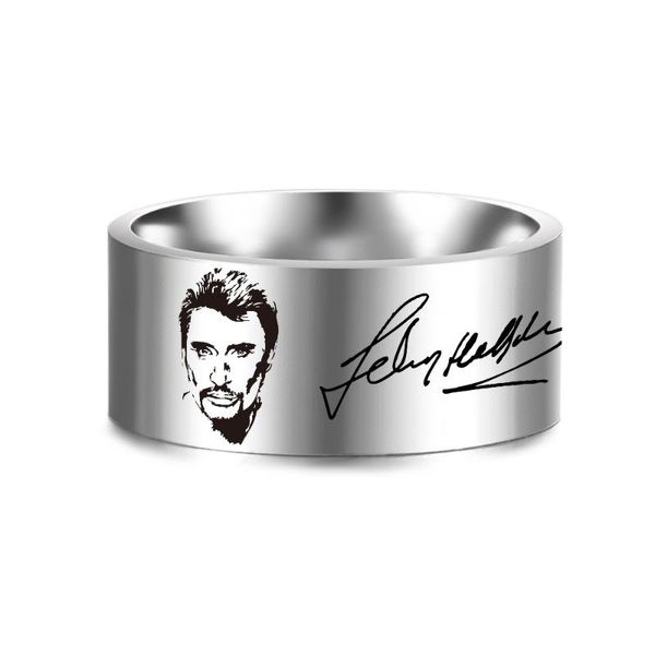 cluster rings johnny hallyday po signature punk rock 8mm for men women jewelry stainless steel hip hop finger ring sl-153, Golden;silver
cluster rings johnny hallyday po signature punk rock 8mm for men women jewelry stainless steel hip hop finger ring sl-153, Golden;silver