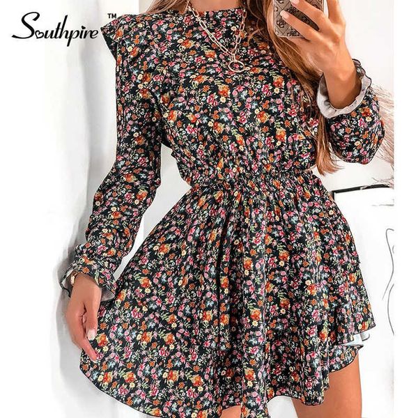 southpire o-neck a-line black flower print vintage dress womens long sleeve ruffle mini summer dress casual daily party clothes 210707, Black;gray
southpire o-neck a-line black flower print vintage dress womens long sleeve ruffle mini summer dress casual daily party clothes 210707, Black;gray