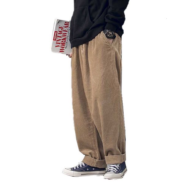 pants trend corduroy men's straight autumn retro loose baggy overalls casual trousers street style harem pants man clothing, Black
pants trend corduroy men's straight autumn retro loose baggy overalls casual trousers street style harem pants man clothing, Black