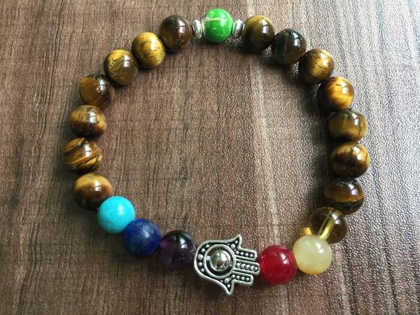 charm bracelets natural stone 8mm yellow tiger eye palm bracelet 7 chakra mala beads meditation yoga prayer, Golden;silver
charm bracelets natural stone 8mm yellow tiger eye palm bracelet 7 chakra mala beads meditation yoga prayer, Golden;silver