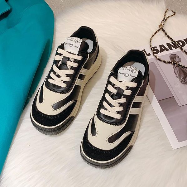 dress shoes leather japanese white women summer 2021 wild korean style breathable thick-soled casual sports, Black
dress shoes leather japanese white women summer 2021 wild korean style breathable thick-soled casual sports, Black
