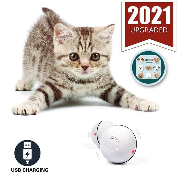 cat toys h&joy smart interactive toy usb rechargeable led light 360 degree self rotating ball pets playing motion activated
cat toys h&joy smart interactive toy usb rechargeable led light 360 degree self rotating ball pets playing motion activated